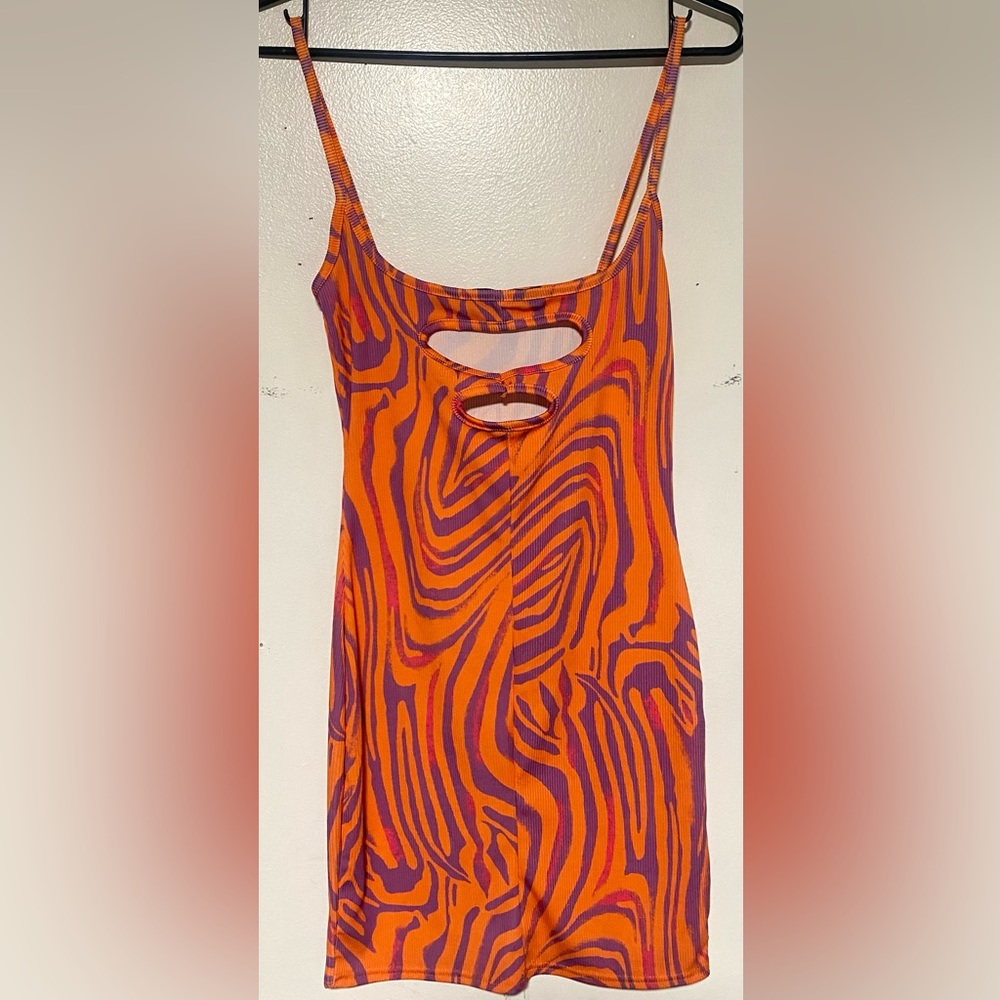 Abstract Mini Dress